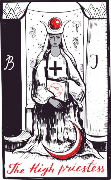 Tarot3-HighPriestess